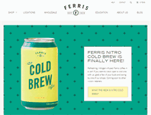 Tablet Screenshot of ferriscoffee.com